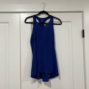 Athleta Women's Razorback Tank with Cutout Royal Blue Size M‎